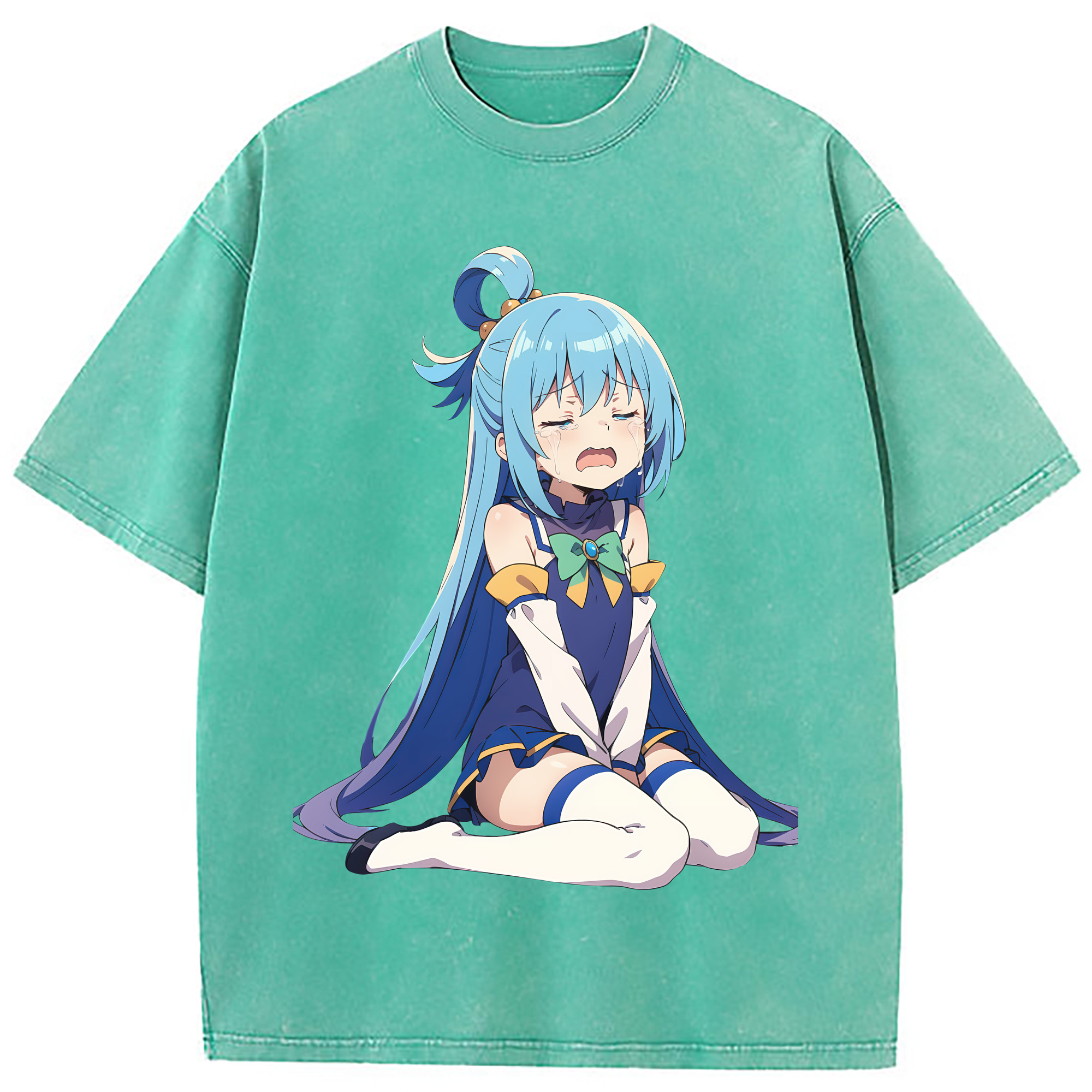 （画像用） 転スラ Regarding Reincarnated to Slime 綿100% ヴィンテージ風 半袖Tシャツ（フロントプリント）